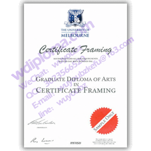 The University of Melbourne diploma sample